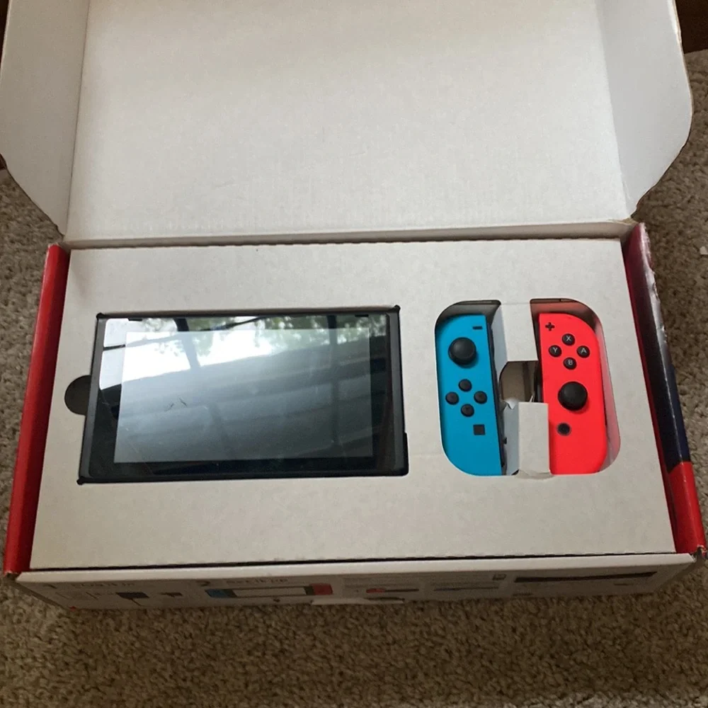 Nintendo Switch perfect condition barley used